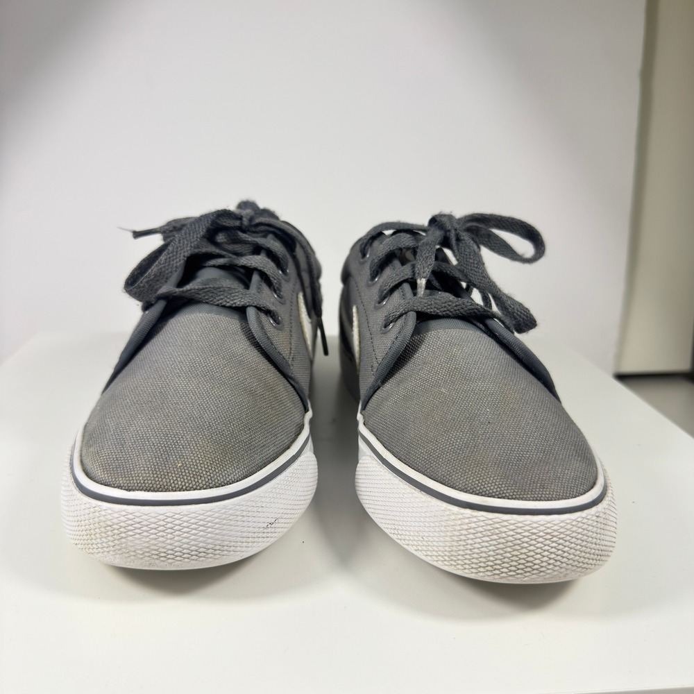Nike SB Satire II Skate Shoes Mens Size 7 Grey Canvas Low Top 555272-091 - Picture 4 of 16